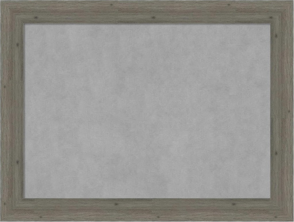 Amanti Art Grey Framed Magnetic Board 25x33 Medium Vision Board