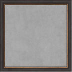 Amanti Art Black Framed Magnetic Board 23x23 Medium Vision Board by AmantiArt