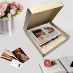 Lineco, Archival Tan 3-Ring Binder Preservation Album Box 12.25 x 11.25 x 2 - Image 7