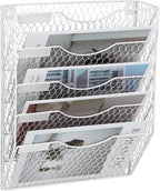EASEPRES Mail Organizer Wall Mount Hanging File Holder Storage, Metal Chicken by EASEPRES