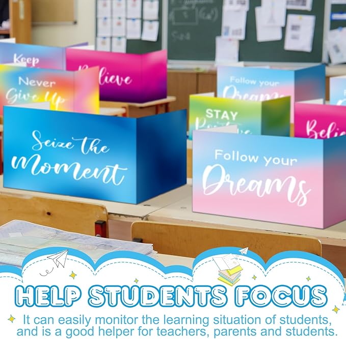 Honoson 24 Pcs Bulk Inspirational Privacy Folders - Image 4