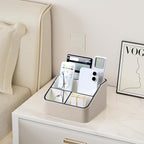MEIBOOCH Remote Control Holder, PU Leather Small Desk Organizer - Image 6