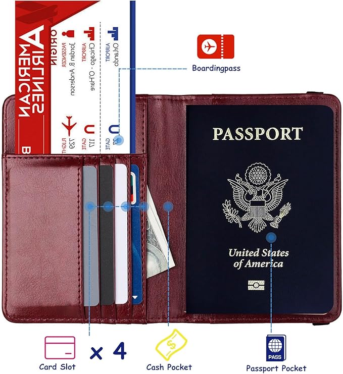 TOURSUIT RFID Blocking Passport Holder - Image 2