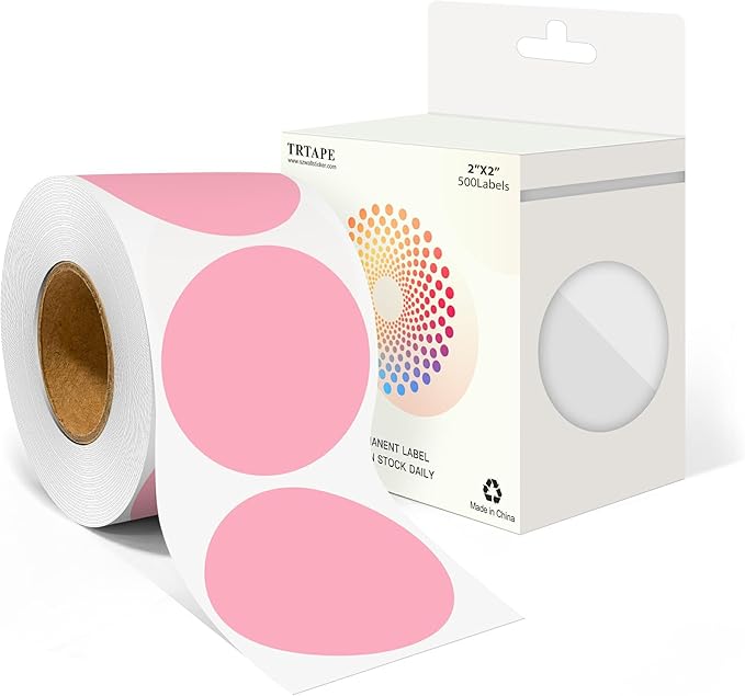 2 Inch Round Color Coding Labels by Unknown