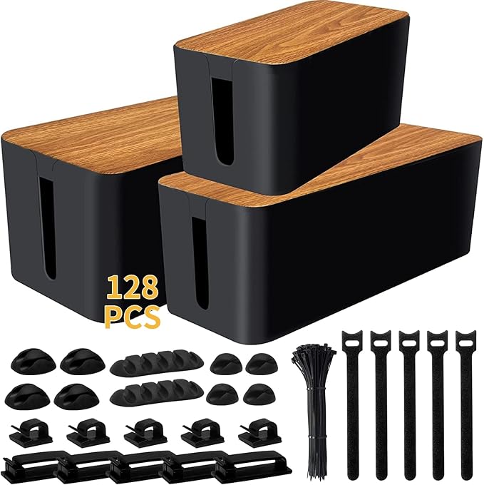 YUANYE Cable Management Box Cable Management Kit by YUANYE