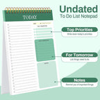 to Do List Notepad with 60 Tear Off Sheets, 6.7 x 9.8" to Do List Notebook - Image 3