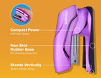 Bostitch Heavy Duty Stapler Value Pack, 40 Sheet Capacity, Purple