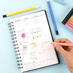 Grabie Erasable Gel Pens, 9 Colors Erasable Pens, Make Mistakes Disappear - Image 7