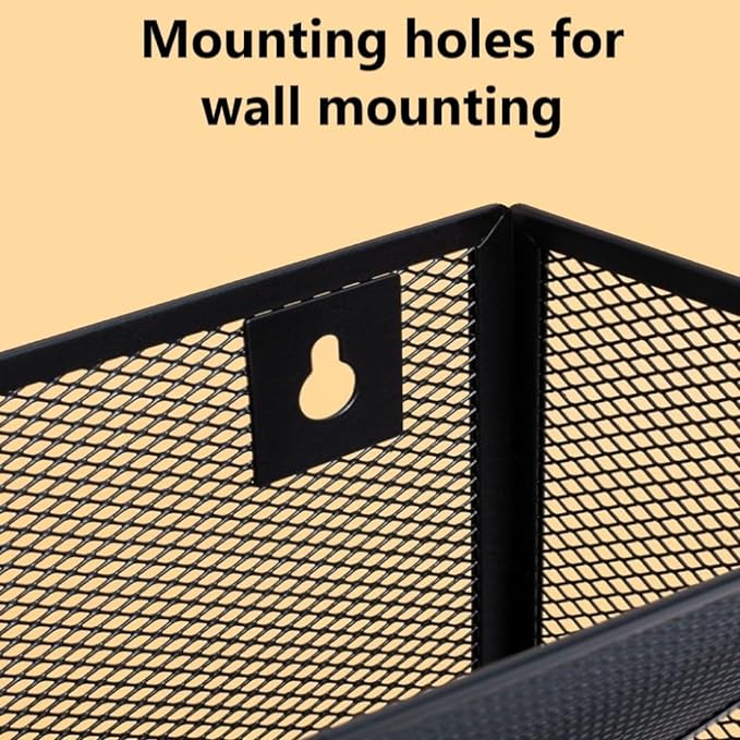 Kuntine.B Wall File Organizer Office Hanging Magazine Holder Wall File Organizer - Image 4