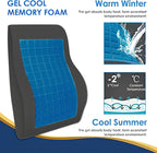 Gel Lumbar Support Pillow for Office Chair Car Gaming Chair Lower Back Pain - Image 4