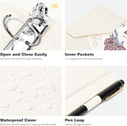Ospelelf Mini Binder 3 Ring 2 Inch, Professional Clipboard Dividers - Image 6