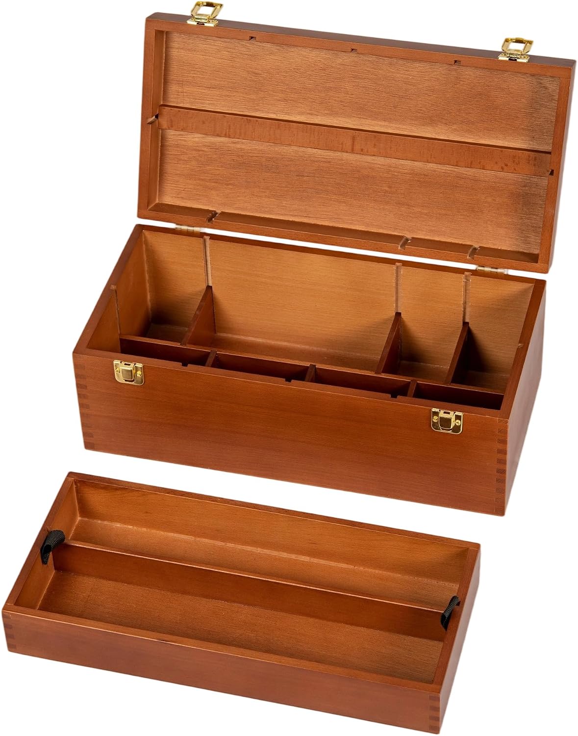 djar large art supply organizer tool box, solid, main product view