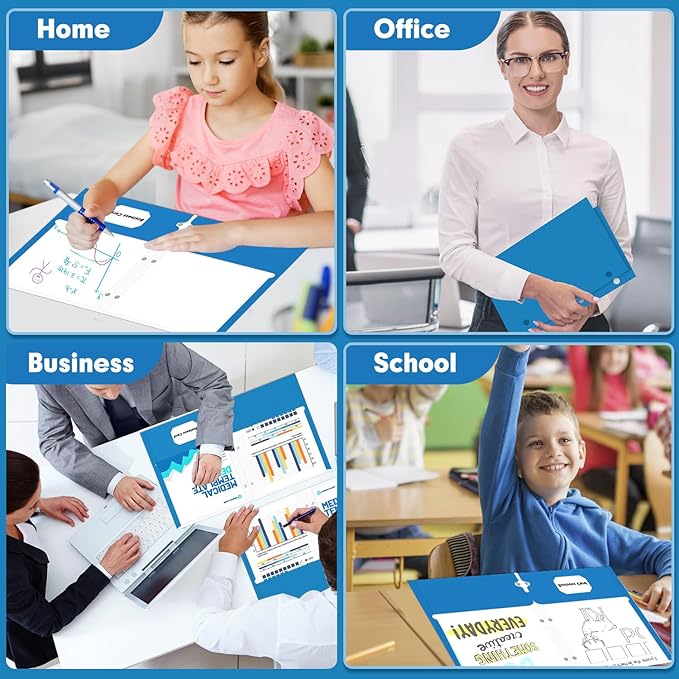 Two Pocket Portfolio Folders, PANDRI 60 Pack 3 Hole Punched 2 Pocket Folders - Image 7