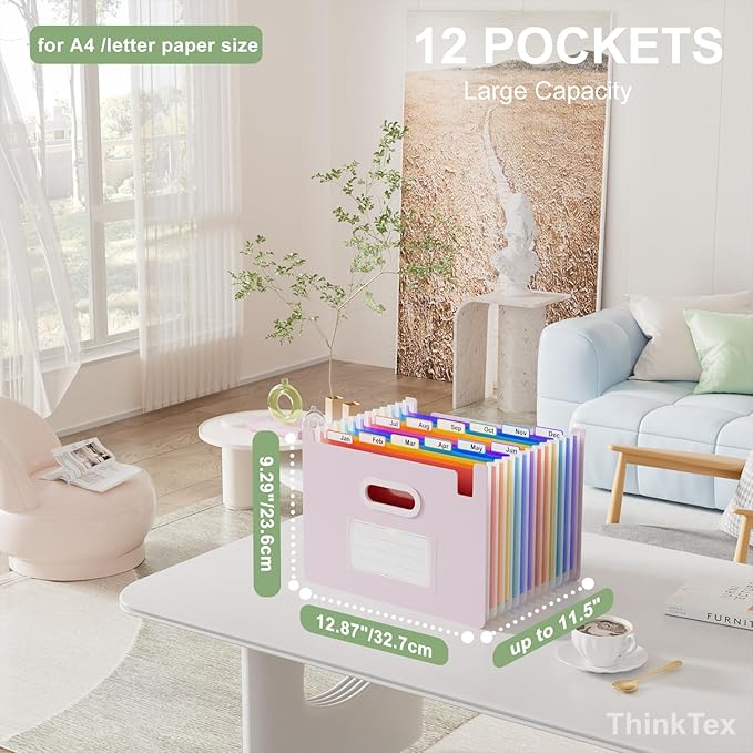 ThinkTex Accordion File Organizer, 12 - Image 2