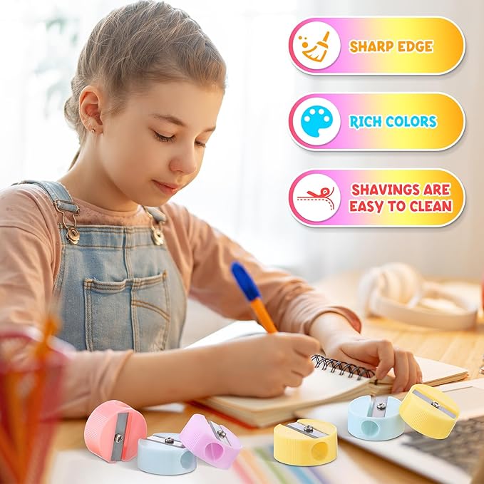 Fainne 800 Pcs Pencil Sharpeners Bulk - Image 3