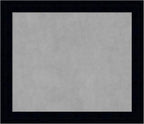 Amanti Art Black Framed Magnetic Board 24x28 Medium Vision Board by AmantiArt