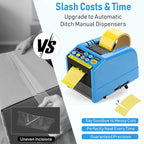 Automatic Tape Dispenser, Ribbon Cutting Machine, 6-60mm Width, 5-999mm Length - Image 2