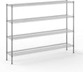 Regal Altair 14" Deep x 72" Wide x 54" Height Wire Shelving Kit | 4-Tier | NSF by Regal+Altair