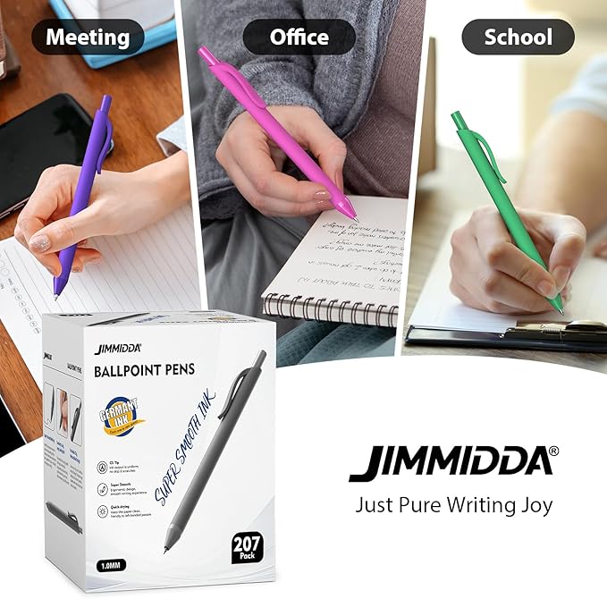 JIMMIDDA Ballpoint Pens Bulk - Image 7