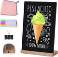 8.6x11.7 Chalkboard Signs with Base by KOOLDE