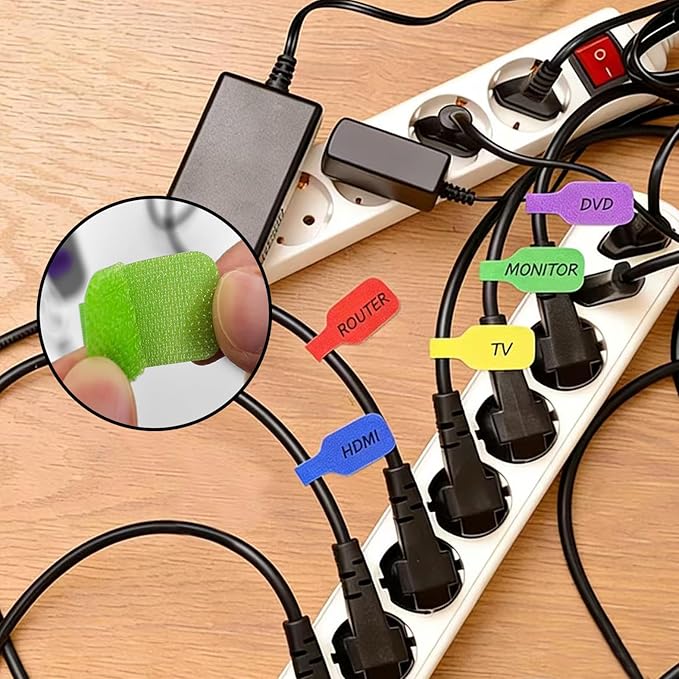 POMELUNE Cable Labels, Organization, Electronics Computers - Image 4