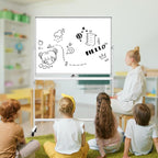 Rolling Whiteboard/w Height Adjustable, Mifuro 48 x 36 Large Portable Dry Erase - Image 7