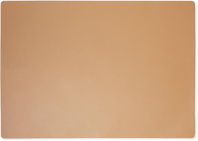Leatherology Premium Tan Full Grain Leather Desk Pad – Modern Desk Mat - Image 4