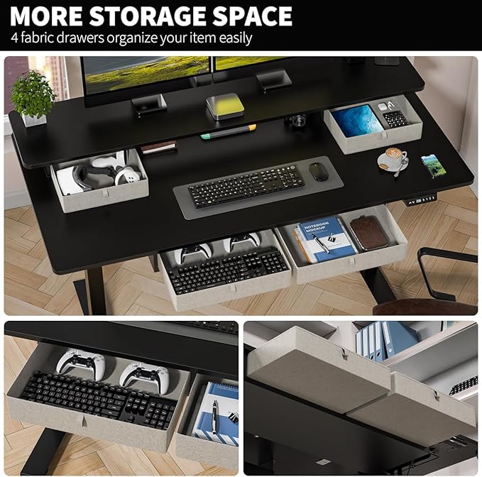 Kingant 55 x 30 Inch Electric Standing Desk - Image 6