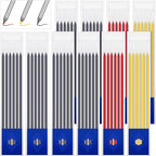 Spakon 60 Pcs 2.8mm Lead Refill Carpenter Construction Pencils Marker Lead by Aranorun