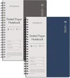 EMSHOI Dotted Journal Spiral Notebook 7.48" x 10.15" by EMSHOI