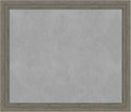 Amanti Art Grey Framed Magnetic Board 47x55 Oversize Vision Board by AmantiArt