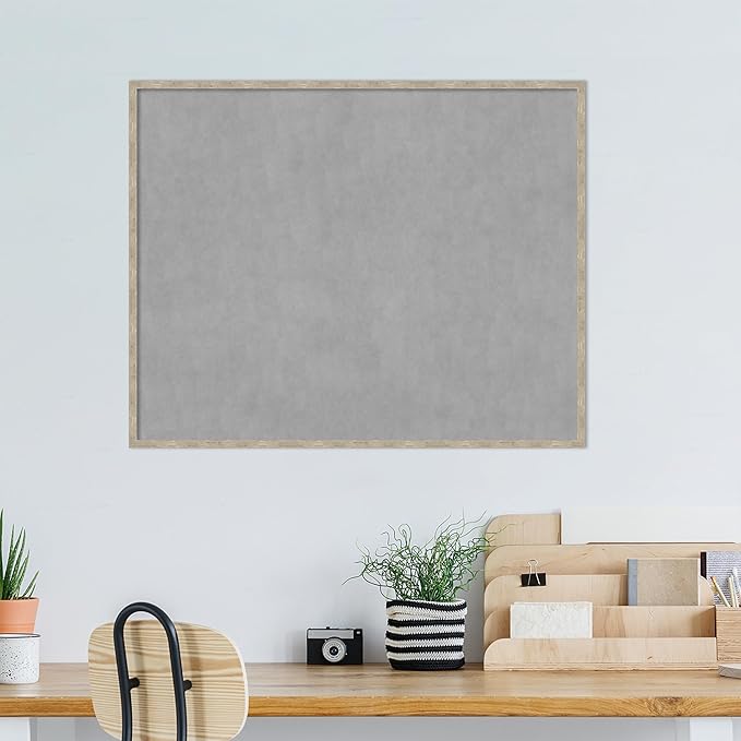 Amanti Art Silver Framed Magnetic Board 33x41 X-Large Vision Board - Image 6