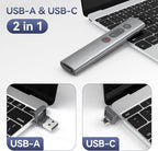 Wireless Presentation Clicker PowerPoint Remote: USB C A Presenter PPT Power - Image 3