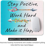 Auhoahsil Mouse Pad, 12 x 10 in Thick Rubber Premium-Textured Non-Slip Stitched - Image 4