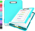 Sooez Clipboard with Storage, High Capacity Nursing Clip Board 8.5 x 11 with by Sooez