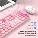 MOFII Wireless Keyboard and Mouse Combo, Full Size 2.4G Plug and Play - Image 2