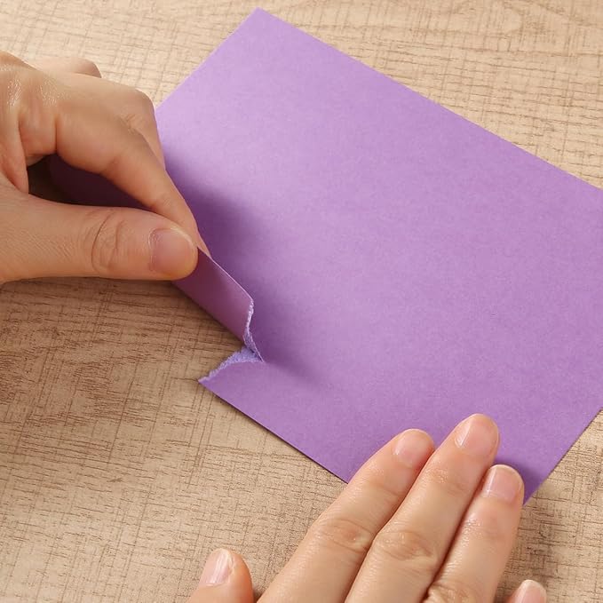 50 Sheets Colored Cardstock Paper 5 Colors, 250 GSM Heavy Card Stock - Image 5