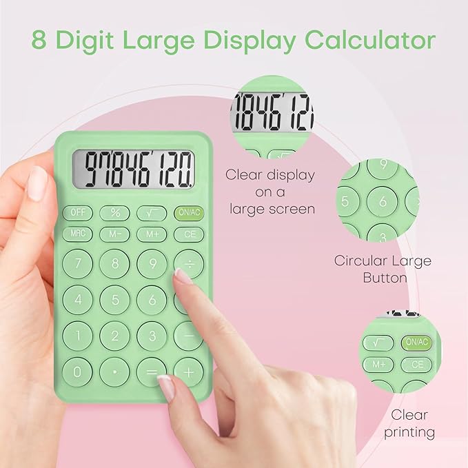 Cute Calculator, Basic Four Function Calculator - Image 3
