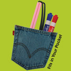 Zip Sign Dry Erase Banner - Rolls Itself Up, Unrolls to 9.5” x 27”, Reusable, Portable, Fits in Your Pocket