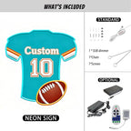 Custom Football Jersey Neon Signs - Image 3