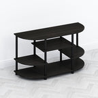 Furinno TOMI TV Stand, Corner Entertainment Center, TV Console - Image 4