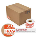 Methdic 2"x 3" Fragile Stickers 500 Labels Per Roll Strong Adhesive Labels - Image 4