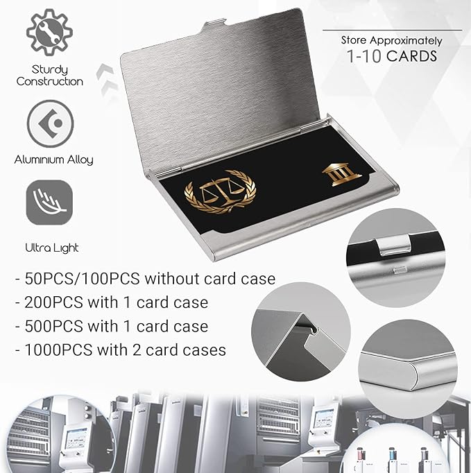 Custom Business Cards Double-Sided Personalized Stationery | Professional - Image 4