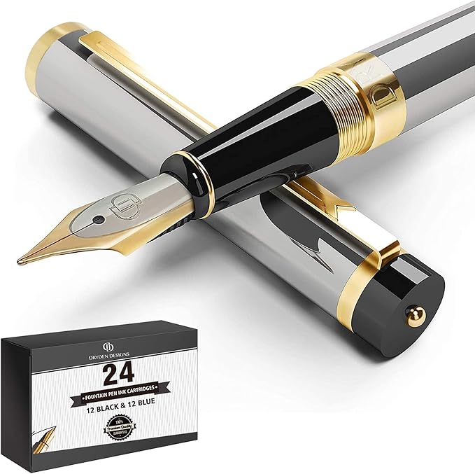 Dryden Designs Fountain Pen Medium Nib Gift Pouch - Image 9