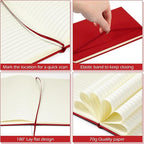 Honoson 20 Pack Lined Journal Notebooks A5 Hardcover Executive Notebook 5.5" x - Image 3