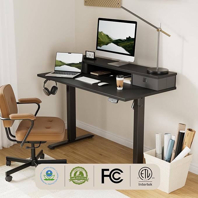 Agilestic 55 x 24 Inches Electric Standing Desk - Image 5