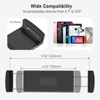 TeQable Tablet Stand for Desk, Gooseneck iPad Holder Clamp Mount, 360° - Image 4