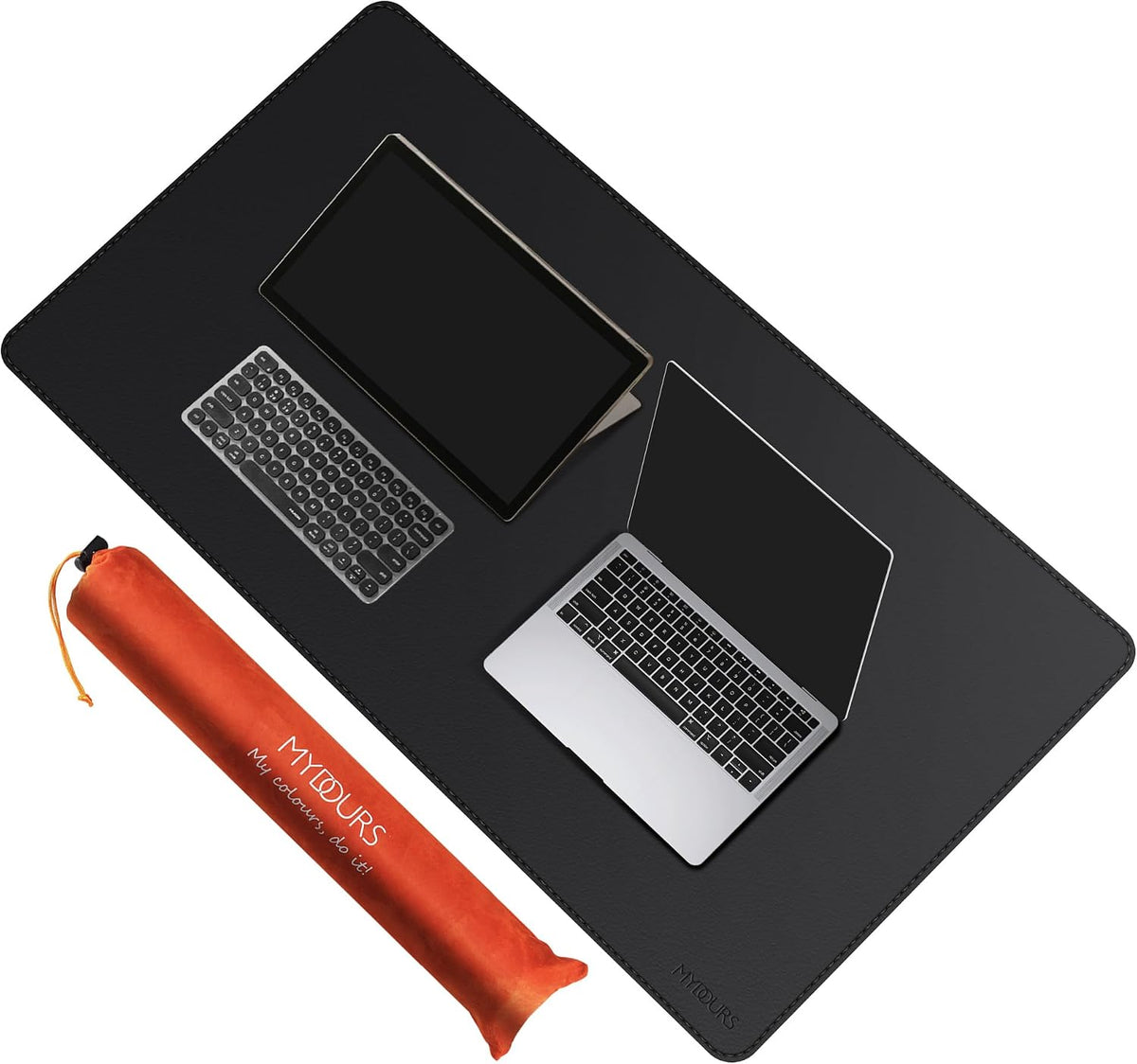 Mydours 43" x 24" Extra Large Desk Pad XXL, Desk Protector Mat