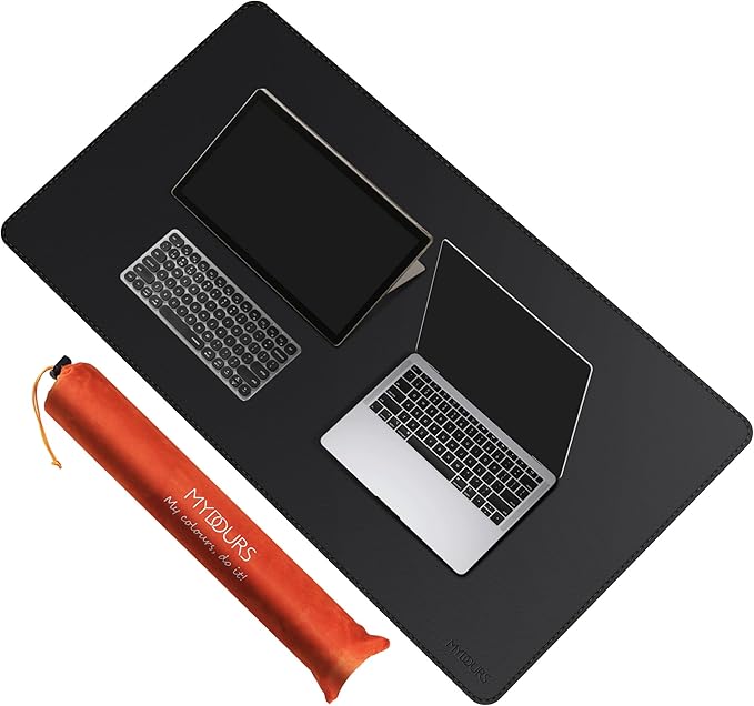 Mydours 43" x 24" Extra Large Desk Pad XXL, Desk Protector Mat by Mydours