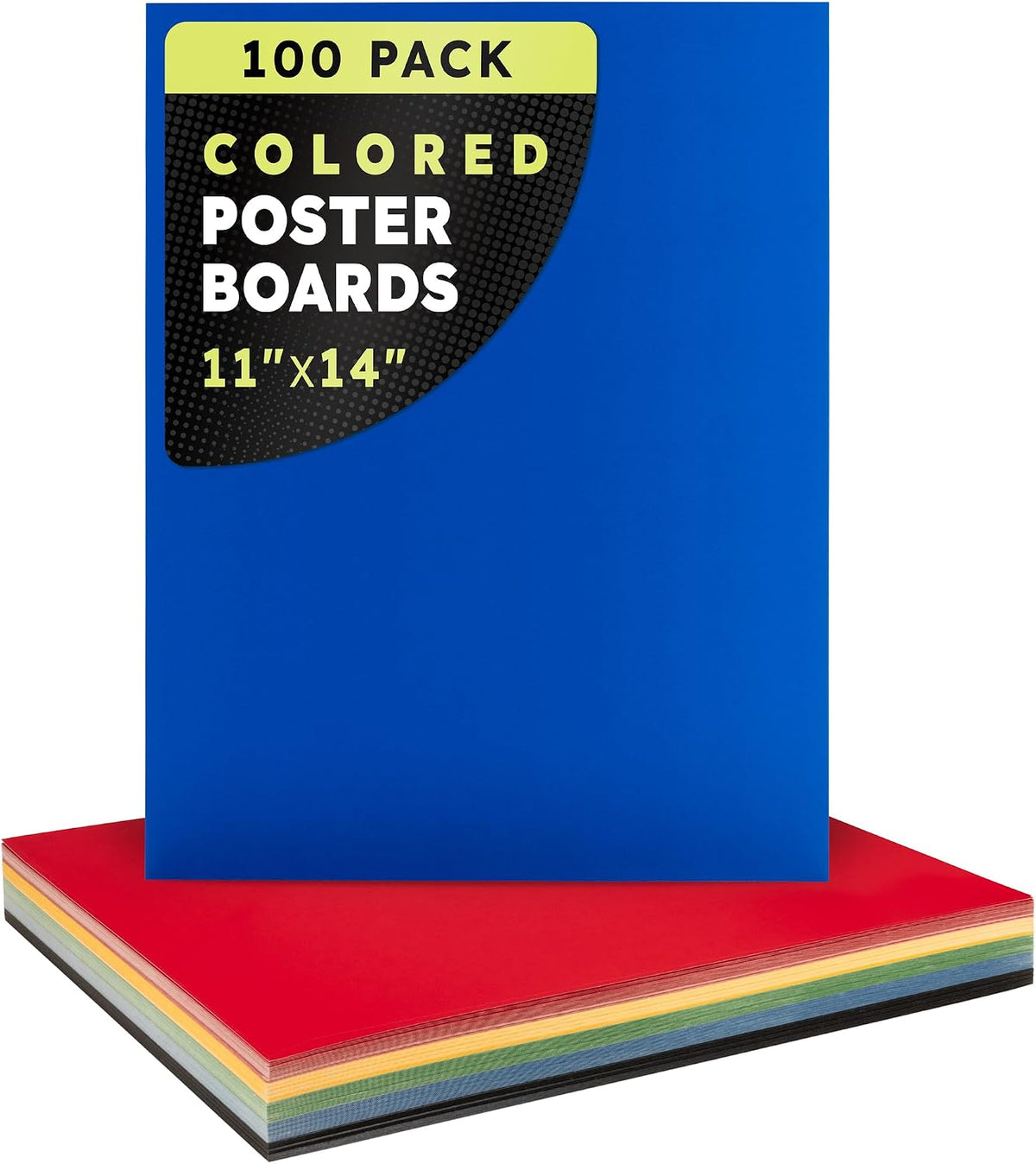 Hygloss Medium Colored Poster Board 11x14